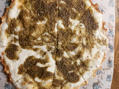 Labneh And Thyme Manoucheh