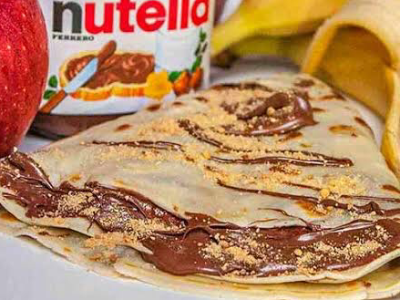 Nutella Chocolate With Oreo And Hohos Crepe