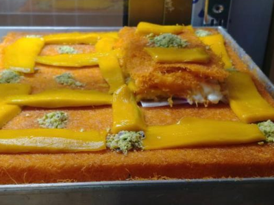 Kunafa With Mango