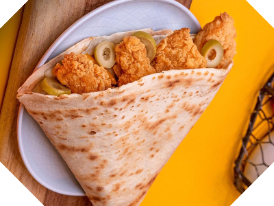 Chicken Strips Crepe