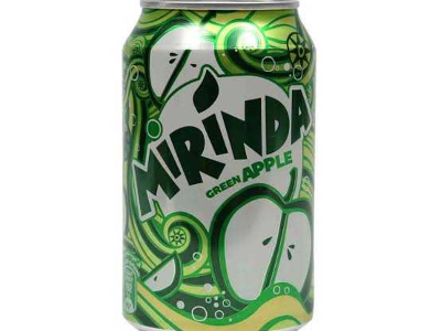 Mirinda Green Apple Can