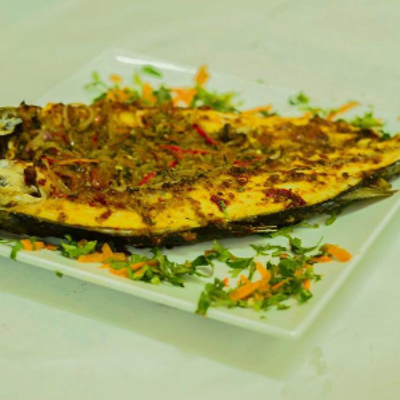 Singary Grey Mullet + Rice + Salads + Bread
