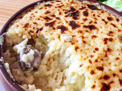 Oven Baked Rice With Shank Casserole