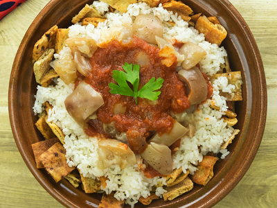 Fatteh With Knuckles Casserole