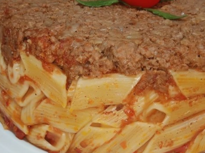 Pasta With Meat Casserole