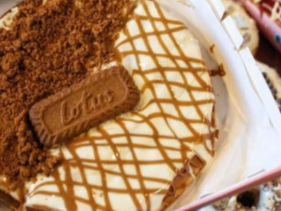 White Chocolate Lotus Waffle