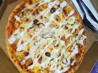Chicken Ranch Pizza