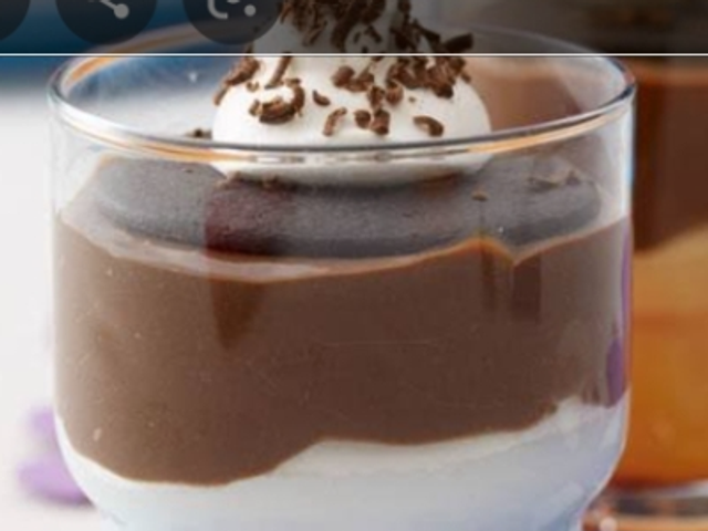 Milk Pudding With Chocolate