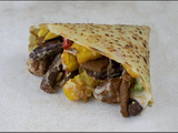 Crispy Chicken With Sausage Crepe