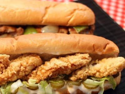 Chicken Strips Sandwich