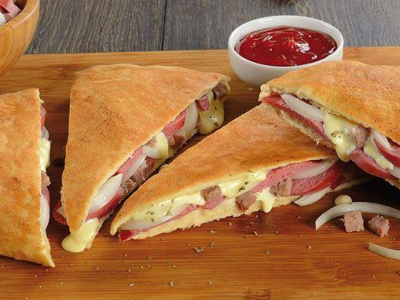 Pepperoni Pizza Sandwich