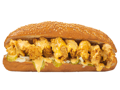 Shrimp Cheese House Sandwich