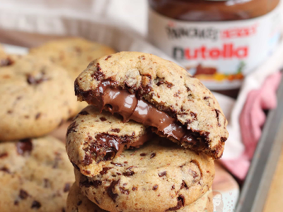 Nutella Chocolate Cookies
