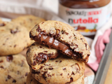 Nutella Chocolate Cookies