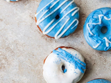 Blue Chocolate Donuts