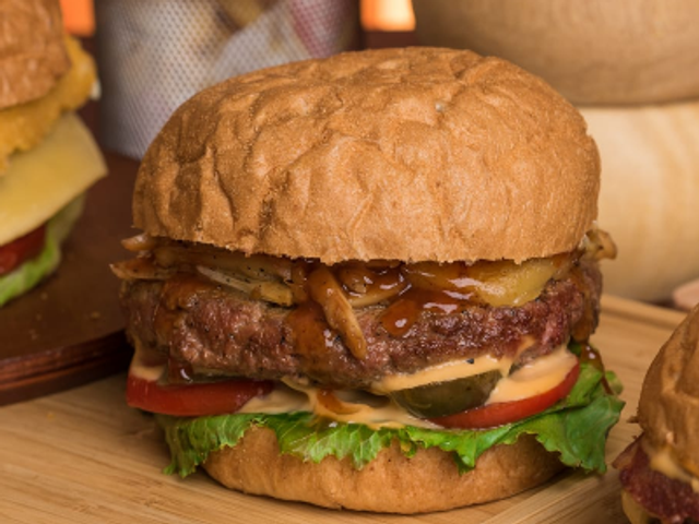 Italian Beef Burger Sandwich