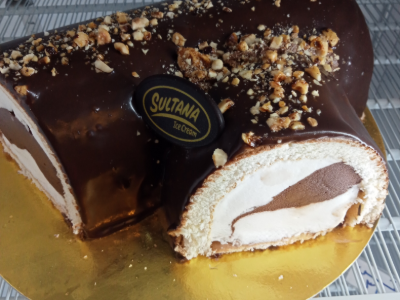 Gez3 El Shagara Ice Cream Torte