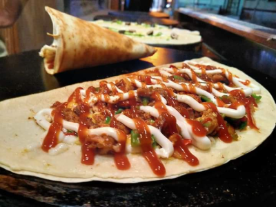 Smoked Turkey Crepe