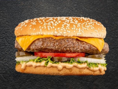 Basic Beef Burger Sandwich