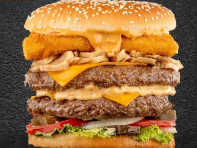Big Boss Beef Burger Sandwich
