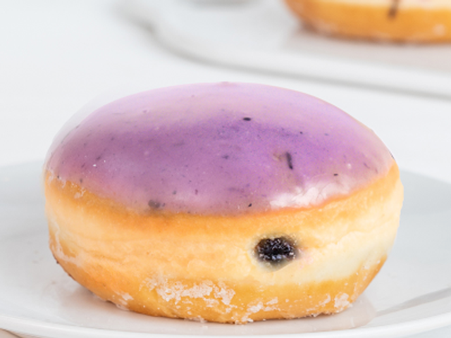 Blueberry Filled Doughnut