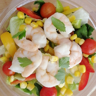 Shrimp Salad With Pasta