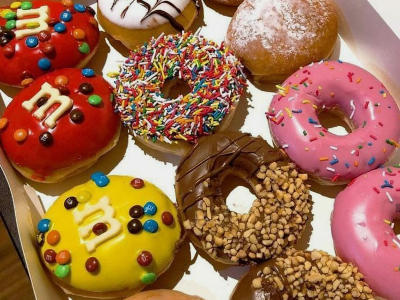 Strawberry Doughnut