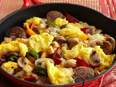 El Nezamy Omelette Eggs Sandwich