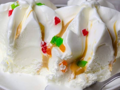 Fruits Milk Ice Cream