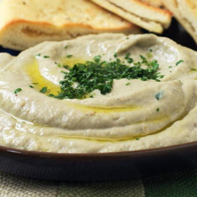 Baba Ghannoug Sandwich