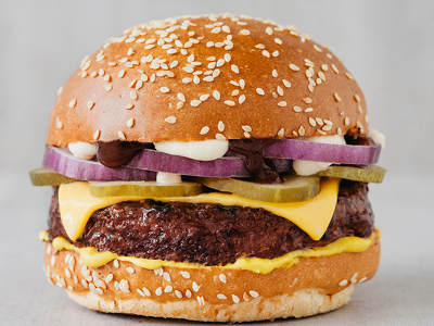 Old School Burger Sandwich
