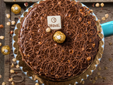 Ferrero Rocher Chocolate Torte