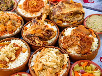 Mutton Meat Fatteh