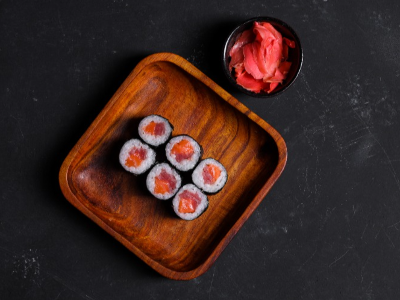 Mix Tuna And Salmon Hosomaki Roll - 6 Pieces