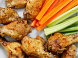 Chicken wings with honey mustard
