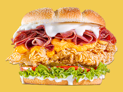 Stretch Salsa Chicken Sandwich