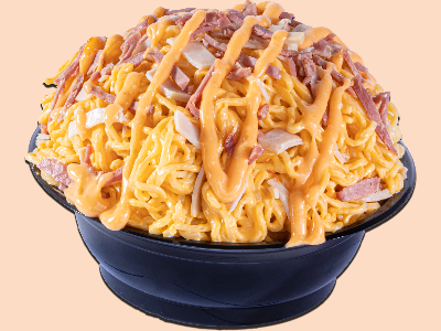 Beef Bacon Noodles