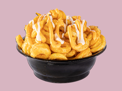 Cheesy Curly Fries