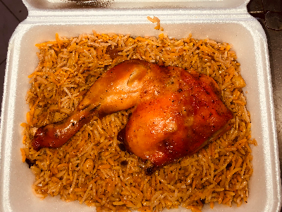 1/4 Chicken Mandi Meal - Thigh