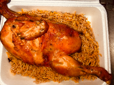 1/2 Chicken Mandi Meal