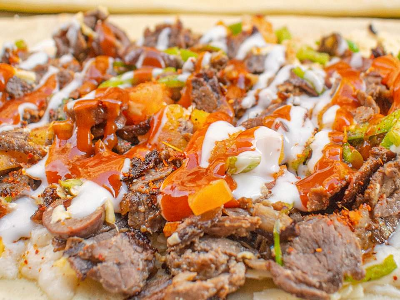 Meat Shawerma Crepe