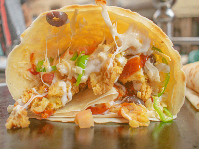 Chicken Zinger Crepe