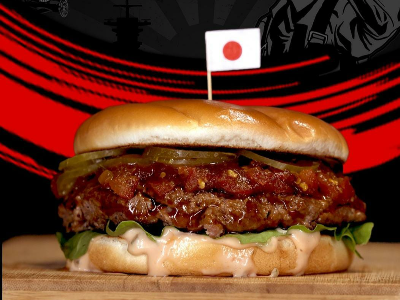 Kamekaze Burger Sandwich