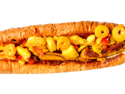 Grilled Vega Sandwich