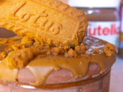 Mix Nutella And Lotus Casserole