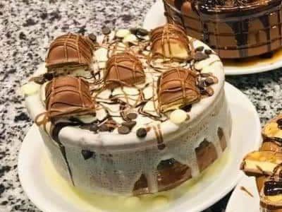 Kinder White Chocolate Casserole