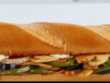 Mushroom Fajita Sandwich