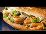 Shrimp Fajita Sandwich