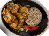 Charcoal Grilled Chicken Shish Meal