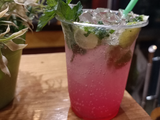Mojito With Strawberry Soda